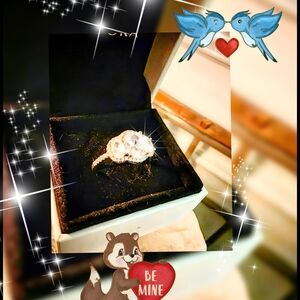 💍 Elegant 925 Silver Ring with over 1 Carat Crystal Clear CZ 💋